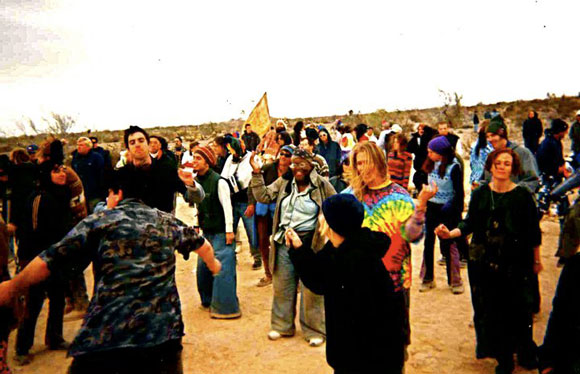 Moontribe dancefloor 1995