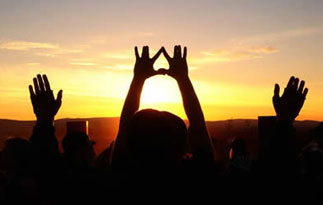 Heart hands